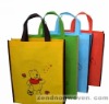 Printed nonwoven bag