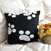 Printed pattern decorative back cushion