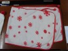 Printed polar fleece blankets