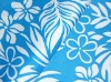Printed polyester peach skin fabric/ beach shorts fabric