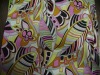 Printed rayon fabric