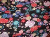 Printed rayon fabric for skirt or lady't garments