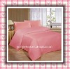 Printed romantic red wedding bed sheet