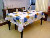 Printed tablecloth