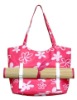 Printing Beach Bag With Roll Up Straw Sleep Mat-12-TB-028-03