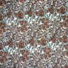 Printing Coffe flower kintted nylon spandex fabric