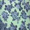 Printing Flower  Single Jersey Knitted Textile spndex Fabric