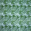 Printing Green flower weft kintted nylon spandex fabric textile