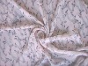 Printing chiffon fabric with high twist