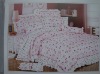Printing style 100% cotton bed sheets set