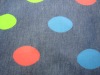 Printing thin denim fabric