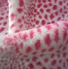 Printting plush fabric/fake fur/jacquard weave