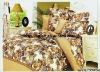 Professional Manufacturer 100% Cotton 4pcs Bedding set(pillowcase, bed sheet, fitted sheet,)stock!!XY-P105