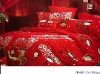 Professional Manufacturer 100% Cotton 4pcs Wedding home bedding set XY-C086