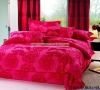 Professional Manufacturer 100% Cotton 4pcs bedding set for wedding XY-C097