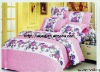 Professional Manufacturer 100% Cotton comforter set (pillowcase, 100% polyester bed sheets, fitted sheet,)stock!!XY-P110