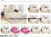 Professional Manufacturer 3pcs stamp printed soft short pile quilt set comforter set bedding set stock XY-Y011