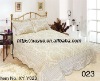 Professional Manufacturer 3pcs stamp printed soft short pile quilt set comforter set bedding set stock XY-Y023