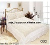 Professional Manufacturer 3pcs stamp printed soft short pile quilt set comforter set bedding set stock XY-Y030