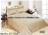 Professional Manufacturer 3pcs stamp printed soft short pile quilt set comforter set bedding set stock XY-Y033