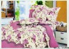 Professional Manufacturer 4pcs 100% polyester Bedding set(pillowcase, flat sheet, fitted sheet,)stock!! XY-P098