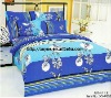 Professional Manufacturer 4pcs 100% polyester bed set stock XY-P052