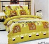 Professional Manufacturer 6pcs 100% Cotton bed set stock XY-P046