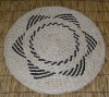 Promotion!Hand-woven modern round outdoor natural straw mat