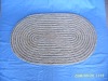 Promotion!Handmade woven cute straw door mat,jute outdoor bath mats