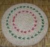 Promotion!Handmade woven natural straw rush mat&grass outdoor mat