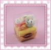 Promotional Products- Pure Cotton Bear Doll lovers Cake Towel Set