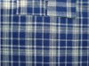 Pure Linen Flax Fabric,100%Yarn Dyed Check Fabric For Shirting