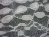 Pure and cute lace fabric with meture design