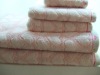 Pure cotton jacqurd face towel manufacture
