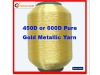 Pure silver pure gold metallicyarn