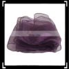 Purple Wedding Party Banquet Chair Organza Sash Bow