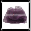 Purple Wedding Party Banquet Chair Organza Sash Bow