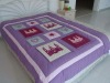 Purple appliqued Children Comforter