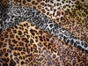 QL-050 Leopard Patterns Semi-PU for Ladies' Handbags