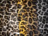 QL-053 Cheetah Patterns Semi-PU for Ladies' Handbags