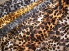 QL-069 Cheetah Patterns Semi-PU for Ladies' Handbags