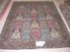 Qom high quality hot products persian design turkish knots pure silk carpet