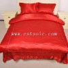 RED Bridal 100% Mulberry Silk Bedding Set