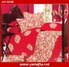 ROMANTIC 4pcs 100% cotton twill printed bedding sets