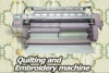 RPQE Multi needle Quilting Embroidery machine