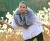 Rabbit fur jacket