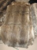 Rabbit fur plate