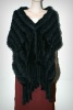 Rabbit fur scarf