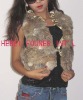 Rabbit  fur vest