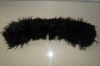 Racoon dog fur collar